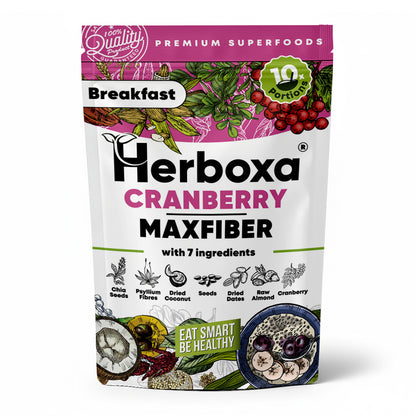 Cranberry Maxfiber - Het vezelrijke, gezonde ‘fastfood’-ontbijt