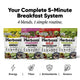 Herboxa® Superfoods-pakketmix - 4 producten - een compleet gezond ontbijt voor ruim een maand